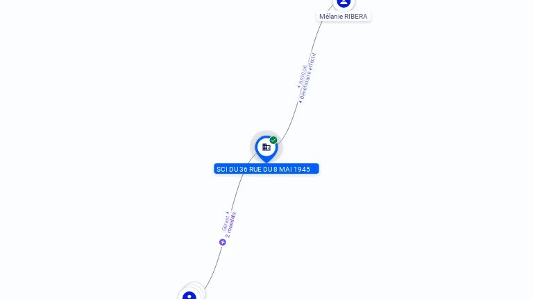 Cartographie gratuite SCI DU 36 RUE DU 8 MAI 1945 - 835057167