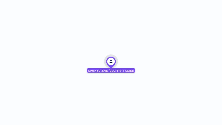 Cartographie gratuite de Simone CIZAIN