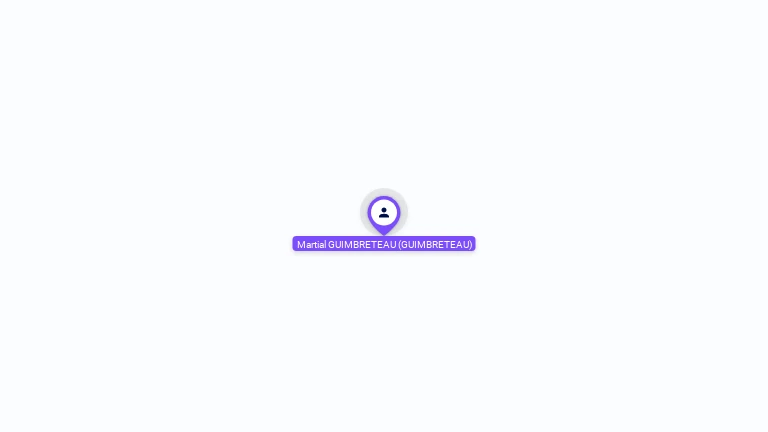 Cartographie gratuite de Martial GUIMBRETEAU