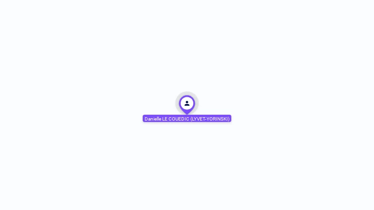 Cartographie gratuite de Danielle LE COUEDIC