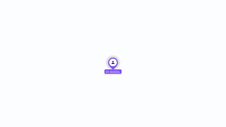 Cartographie gratuite de Ch GUIZOL