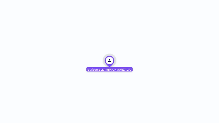Cartographie gratuite de Guillaume LLAMBRICH GONZALVO