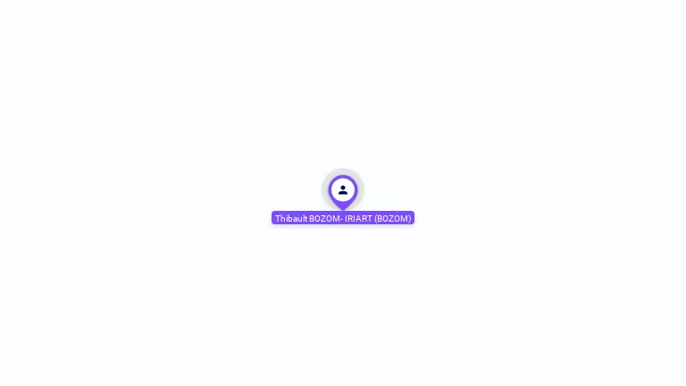 Cartographie gratuite de Thibault BOZOM- IRIART