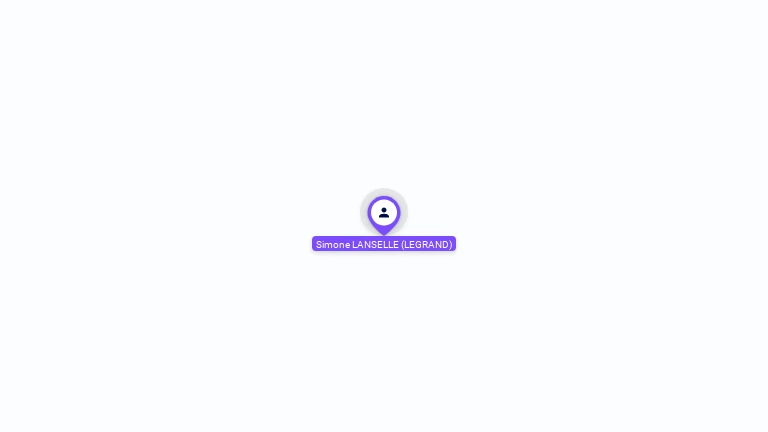 Cartographie gratuite de Simone LEGRAND
