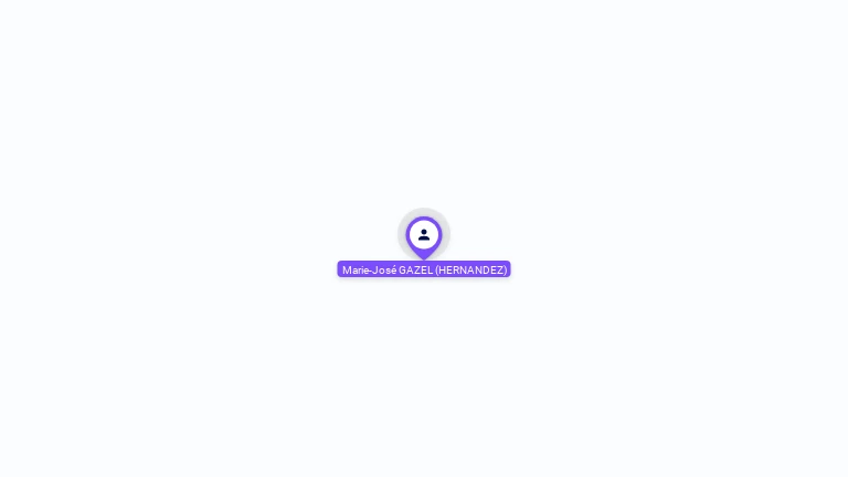 Cartographie gratuite de Marie-Jose GAZEL