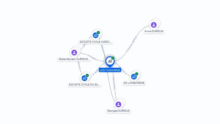 Cartographie gratuite de LES TAMARINS