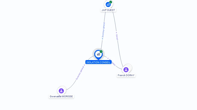 Cartographie gratuite d'ISOLATION CONSEIL