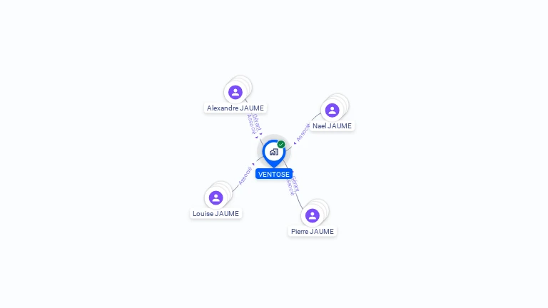 Cartographie gratuite de VENTOSE