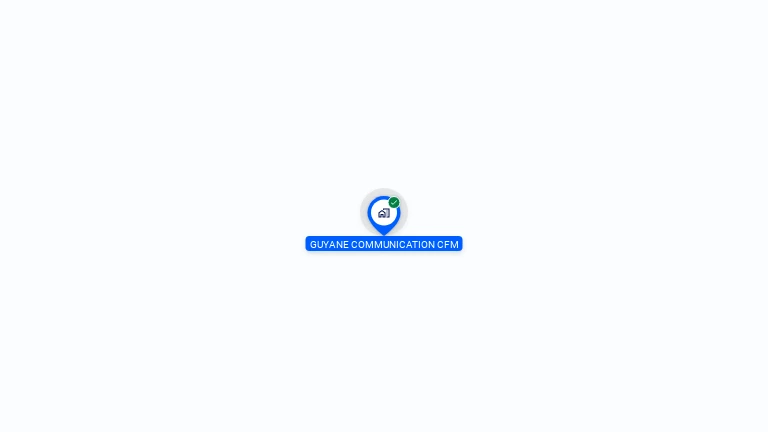Cartographie gratuite de GUYANE COMMUNICATIONS CFM