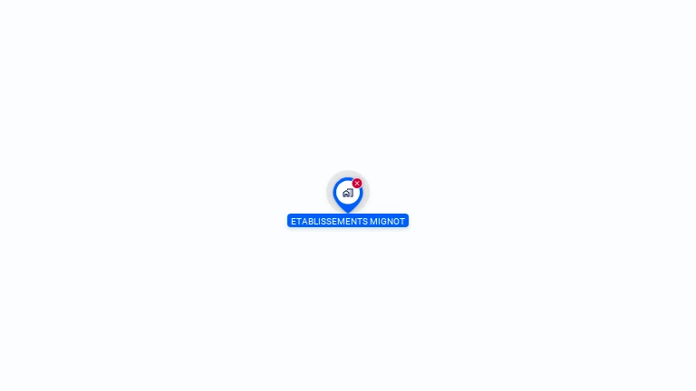 Cartographie gratuite d'ETS MIGNOT