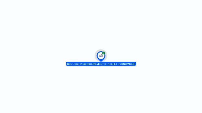 Cartographie gratuite de BOUTIQUE PLUS