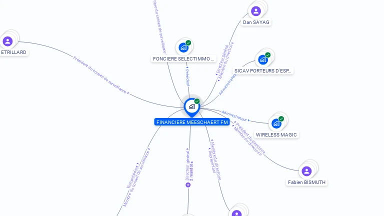 Cartographie gratuite de FINANCIERE MEESCHAERT