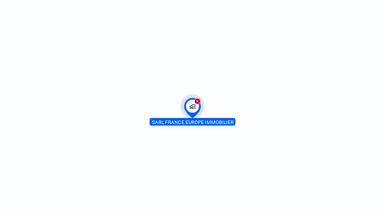 Cartographie gratuite de SARL FRANCE EUROPE IMMOBILIER