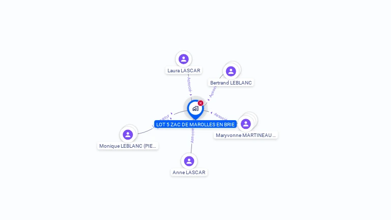 Cartographie gratuite de LOT 5 DE LA ZAC DE MAROLLES