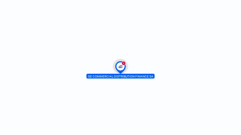 Cartographie gratuite de GE COMMERCIAL DISTRIBUTION FINANCE SA