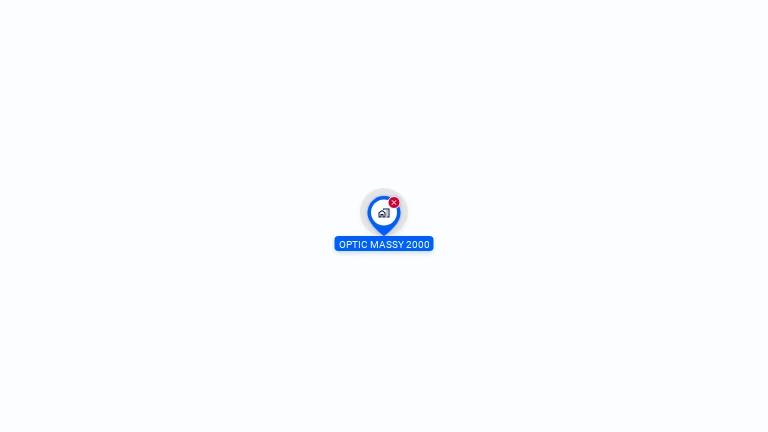 Cartographie gratuite d'OPTIC MASSY 2000