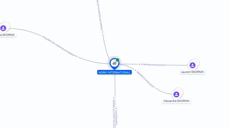 Cartographie gratuite de NORKI INTERNATIONAL