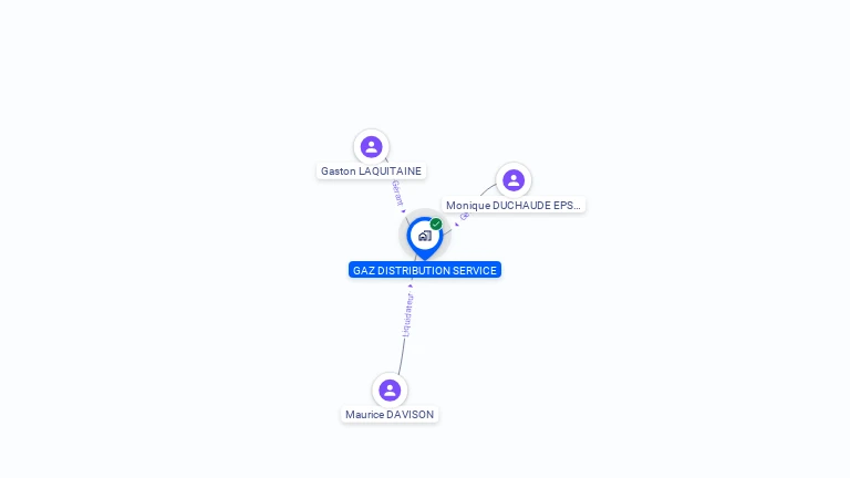 Cartographie gratuite de GAZ DISTRIBUTION SERVICE