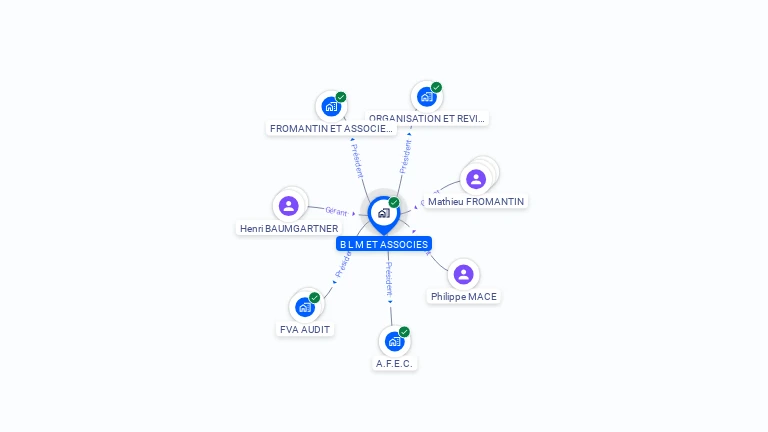 Cartographie gratuite de B L M ET ASSOCIES