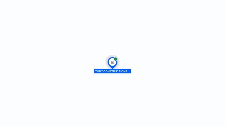 Cartographie gratuite de TONY CONSTRUCTIONS