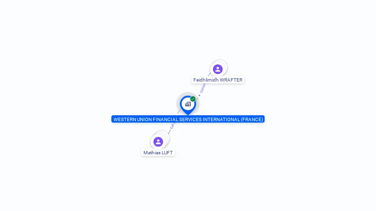 Cartographie gratuite de WESTERN UNION FINANCIAL SERVICES INTERNATIONAL [FRANCE]