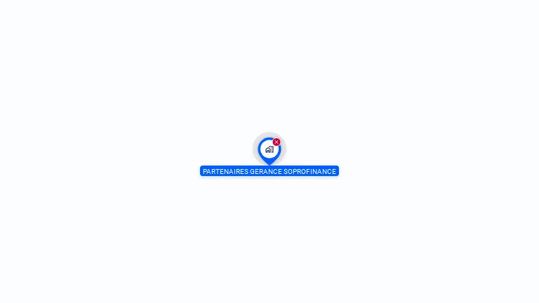 Cartographie gratuite de PARTENAIRE GERANCE SOPROFINANCE