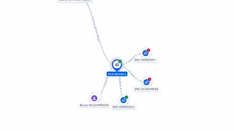 Cartographie gratuite de SAS NEXIM 4
