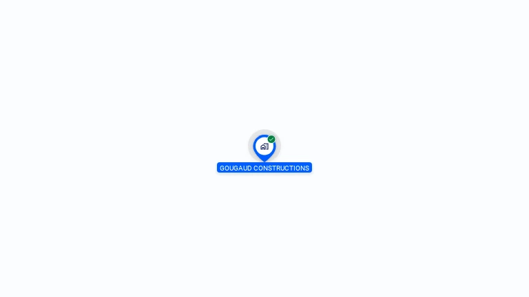 Cartographie gratuite de GOUGAUD CONSTRUCTIONS