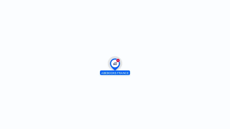 Cartographie gratuite d'ABEBOOKS FRANCE
