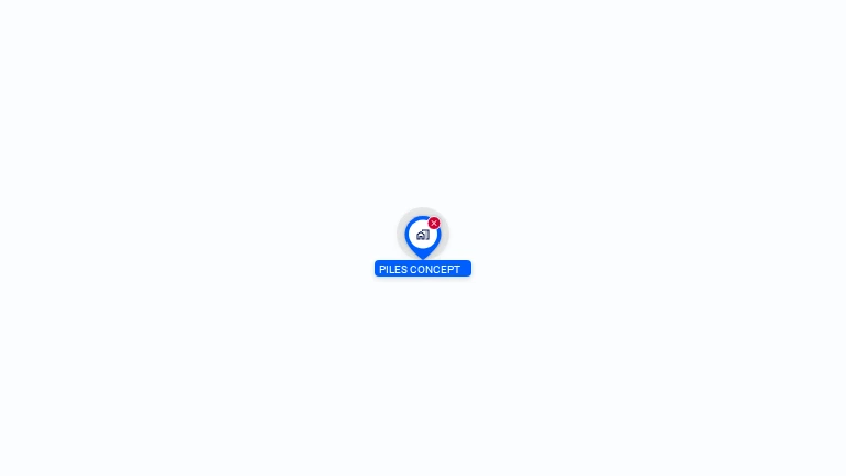 Cartographie gratuite de PILES CONCEPT