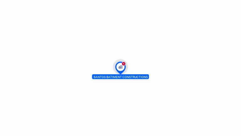 Cartographie gratuite de SANTOS BATIMENT CONSTRUCTIONS