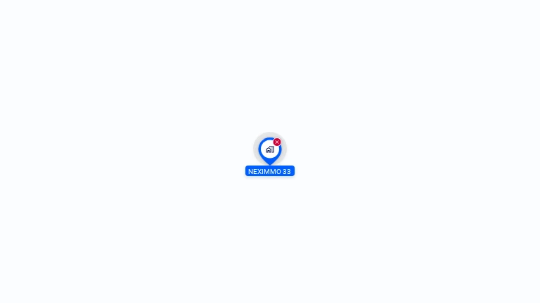 Cartographie gratuite de NEXIMMO 33