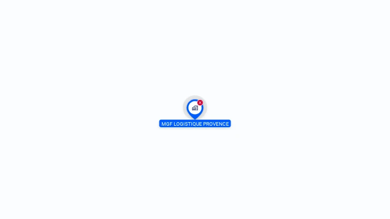 Cartographie gratuite de MGF LOGISTIQUE PROVENCE