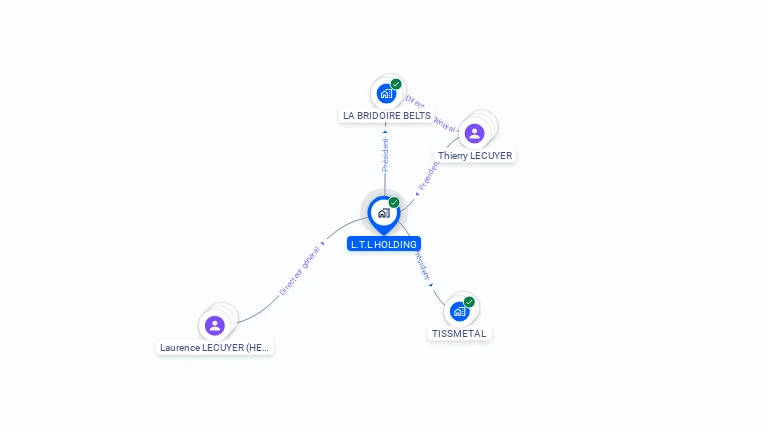 Cartographie gratuite de L.T.L HOLDING
