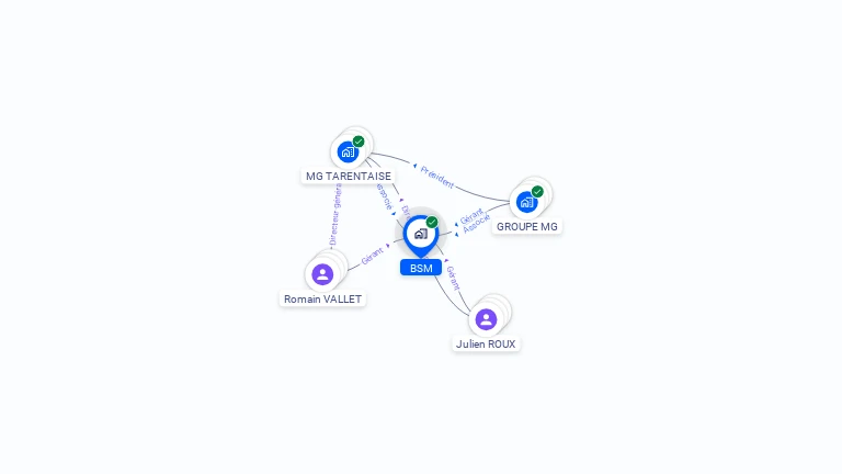 Cartographie gratuite de BSM