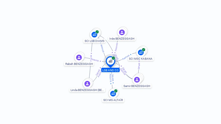 Cartographie gratuite de LSB AND CO