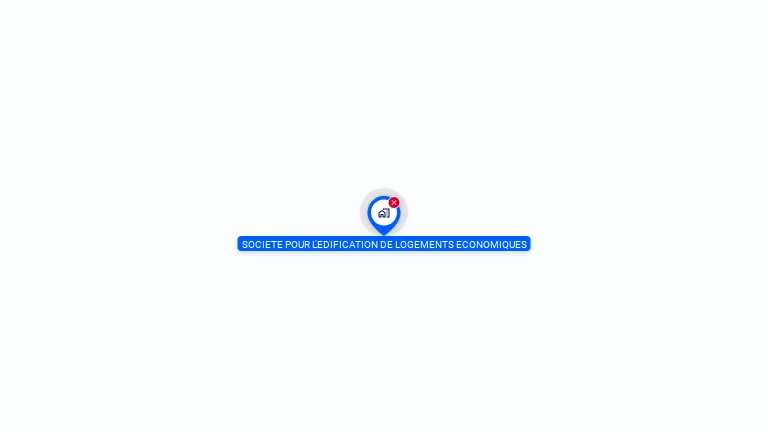 Cartographie gratuite de SOC. EDIFICATION LOGEMENTS ECONOMIQUES