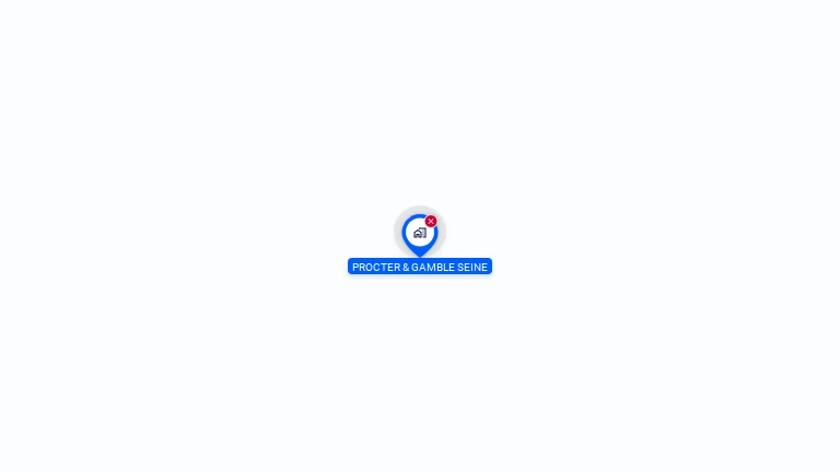 Cartographie gratuite de PROCTER & GAMBLE SEINE