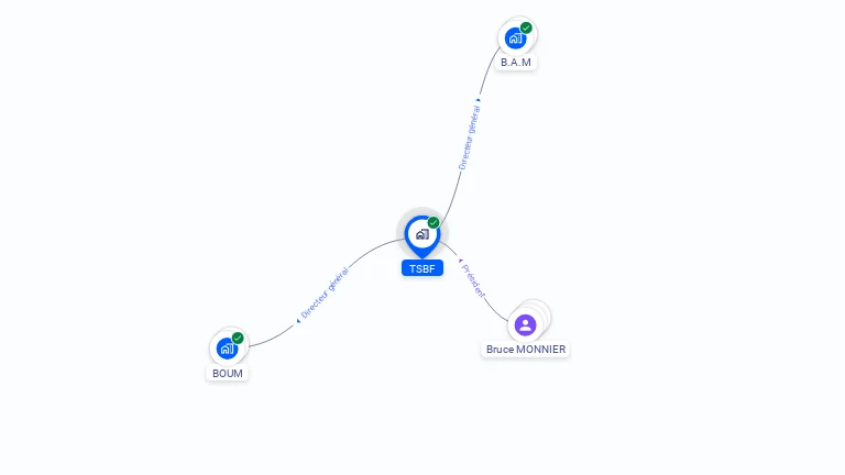 Cartographie gratuite de TSBF
