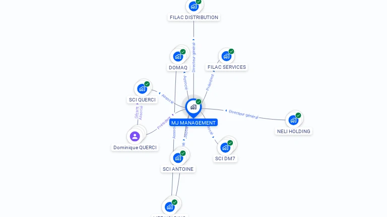 Cartographie gratuite de MJ MANAGEMENT