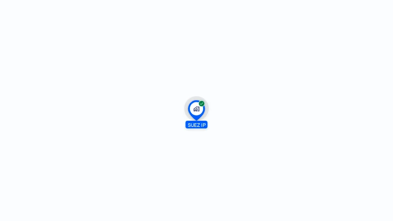 Cartographie gratuite de SUEZ IP