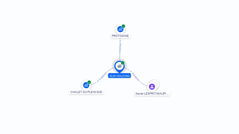 Cartographie gratuite de XLM HOLDING