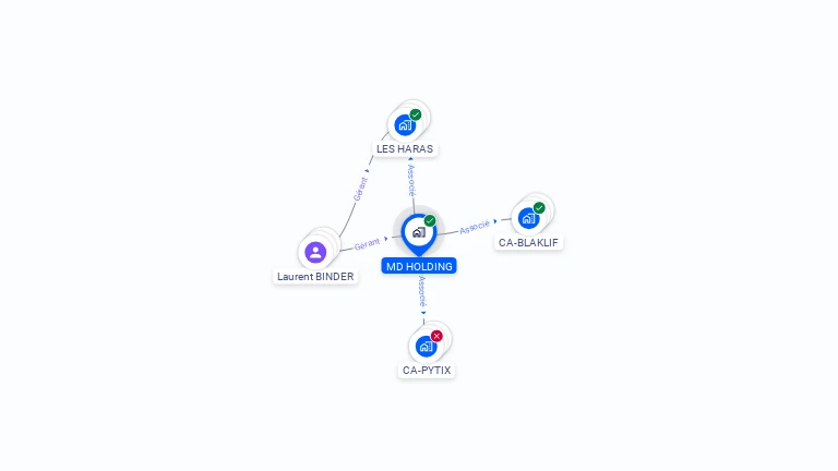 Cartographie gratuite de MD HOLDING