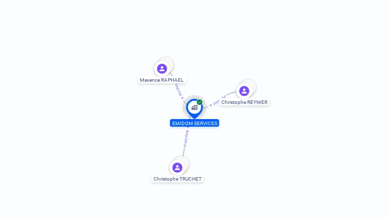 Cartographie gratuite d'EMIDOM SERVICES