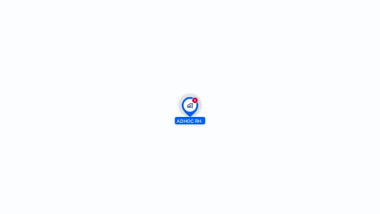 Cartographie gratuite d'ADHOC RH