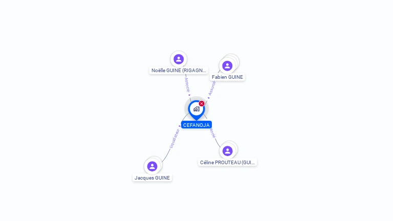 Cartographie gratuite de CEFANOJA