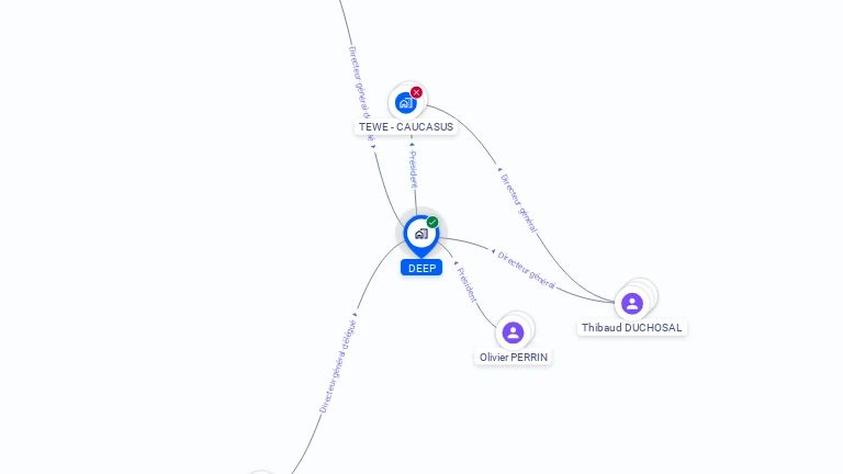 Cartographie gratuite de DEEP