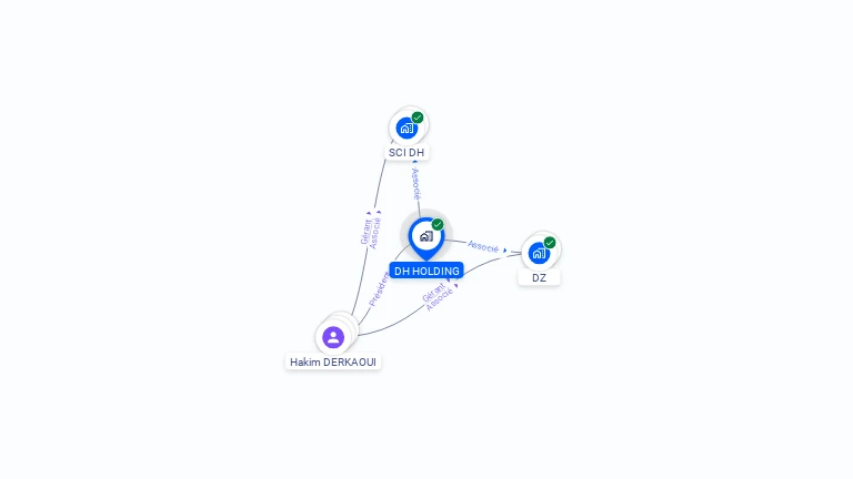 Cartographie gratuite de DH HOLDING