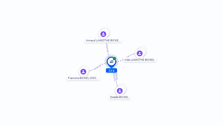 Cartographie gratuite de 23 B