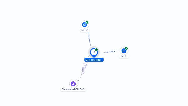 Cartographie gratuite de MLC HOLDING